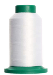 Isacord 40 Poly 5000M/5468 YDS Color 0010 Silky White