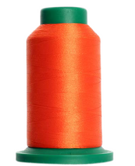 Isacord 40 Poly 5000M/5500YDS Color 1300 Tangerine