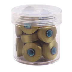 Bobbins Magna Glide Polyester Style L Tex 27 Color 65825 Light Olive 20 per Jar