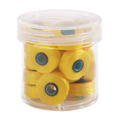 Bobbins Magna Glide Polyester Style L Tex 27 Color 80108 Bright Yellow 20 per Jar