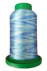 Isacord 40 Poly 1000M/1093YDS Variegated Color 9605 Ocean
