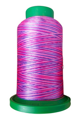 Isacord 40 Poly 1000M/1093YDS Variegated Color 9973 Summer Peonies