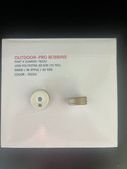 Bobbins AMANN Outdoor Pro Polyester Style M Tex 70 Color 7622U Sandstone 144 per box