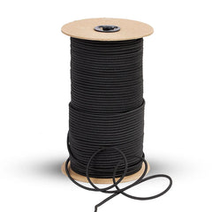Elastic Cord 1/8" Black 500 Feet