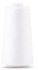 Tex 27 Overlock/Serger Thread Polyester 3000 Yards White