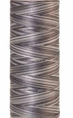 Isacord 40 Poly 1000M/1093YDS Variegated Color 9920 Overcast Greys