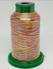 Isacord 40 Poly 1000M/1093YDS Variegated Color 9981 Glowing Brights