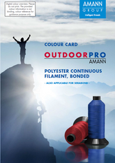 AMANN Outdoor Pro Color Card
