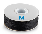 Bobbins AMANN Polyester Style M Tex 135 Black 144 per box