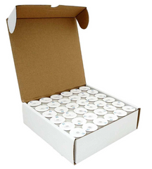 Bobbins AMANN Nylon Style U Tex 135 White 144 per box