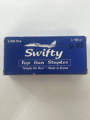 Pattern Tacking Staples L19 - 1/4" Box