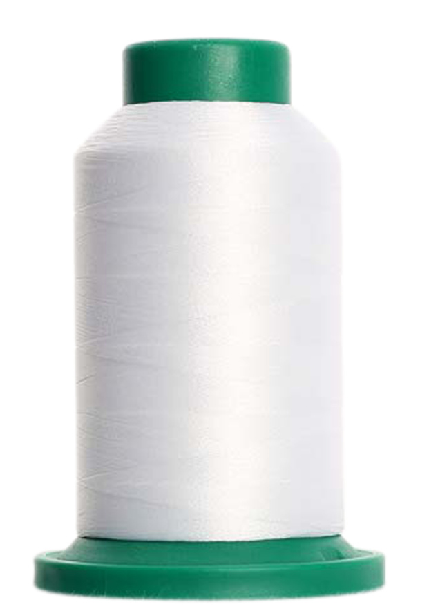 Isacord 40 1000M/1093YDS Color 0010 Silky White