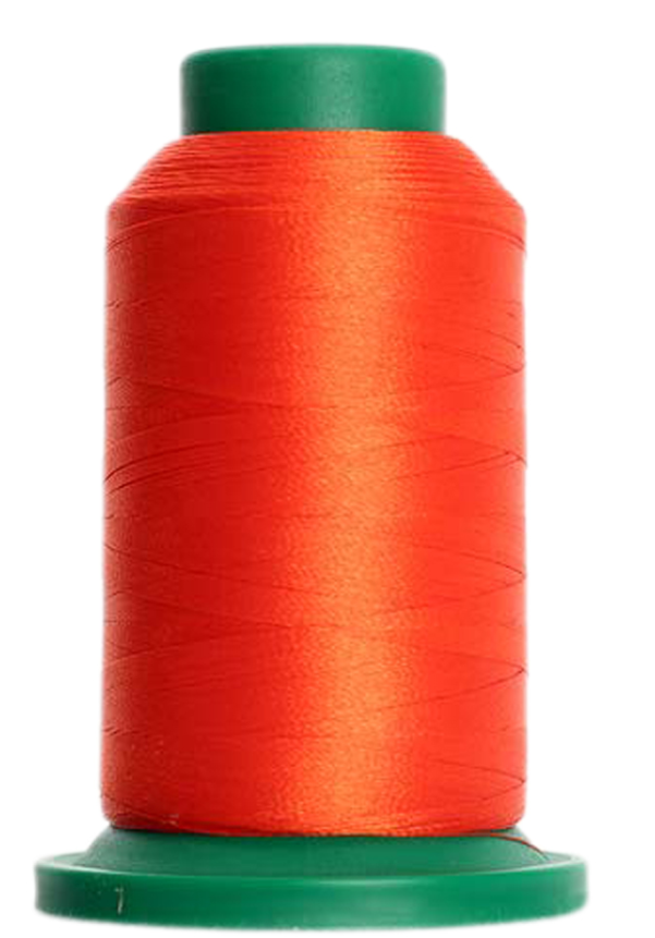 Isacord 40 Poly 5000M/5500YDS Color 1304 Red Pepper