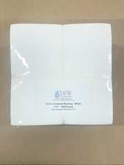 Backing 2.5 oz Cutaway 7x7 Precut Sheets (White) 500/pack