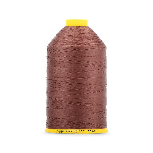 Tex 70 Strongbond Nylon Bonded 3500M/3827YD Color 3126 Chestnut