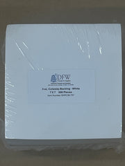Backing 3.0 oz Cutaway 7x7 Precut Sheets (White) 500/pack