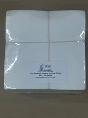 Backing 3.0 oz Cutaway 8x8 Precut Sheets - Premium Quality (White) 500/pack
