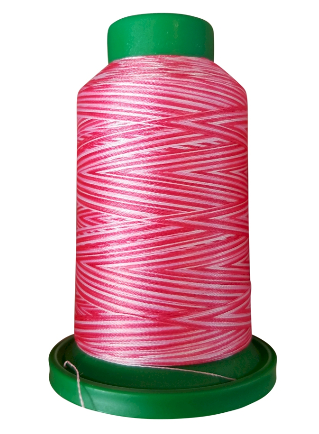 Isacord 40 Poly 1000M/1093YDS Variegated Color 9405 Sweetheart