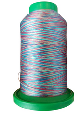 Isacord 40 Poly 1000M/1100YDS Variegated Color 9970 Summer Berries