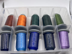 Tex 27 Glide Embroidery Thread Poly 1100YD The Heirs Collection 30 Color Collection