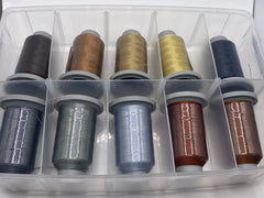 Tex 27 Glide Embroidery Thread Poly 1100YD The Heirs Collection 30 Color Collection
