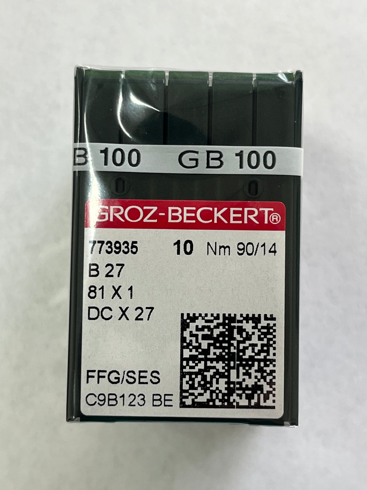 Groz Beckert Needles B27/81X1/DCX27/DCX1 FFG Size 90/14 10 Pack