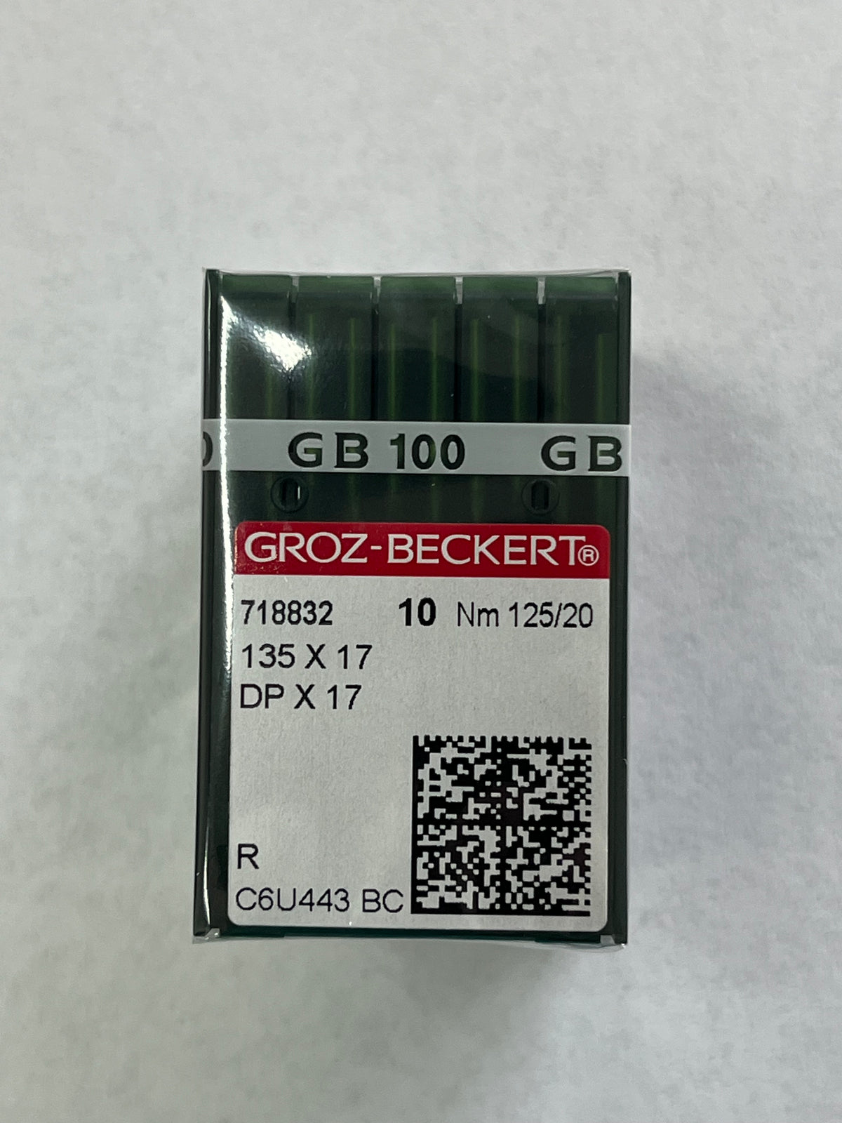 Groz Beckert Needles 135x17/DPx17 Size 125/20 10 Pack