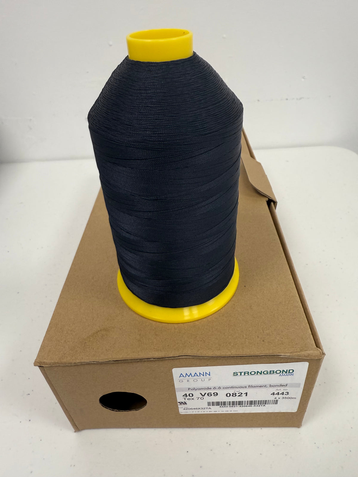 Tex 70 Nylon Deep Navy - Color 0821 - 11 oz. Spool (Box of 4) Strongbond