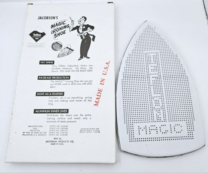 Jacobson's Magic Ironing Shoe