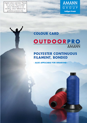 AMANN Outdoor Pro Color Card