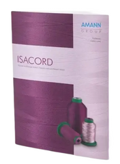 AMANN Isacord Embroidery Thread Color Card