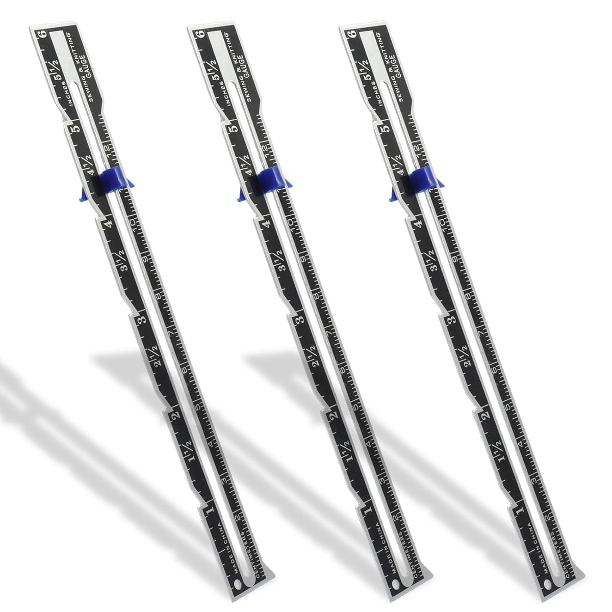 6" Seam Gauge w/ Sliding Marker