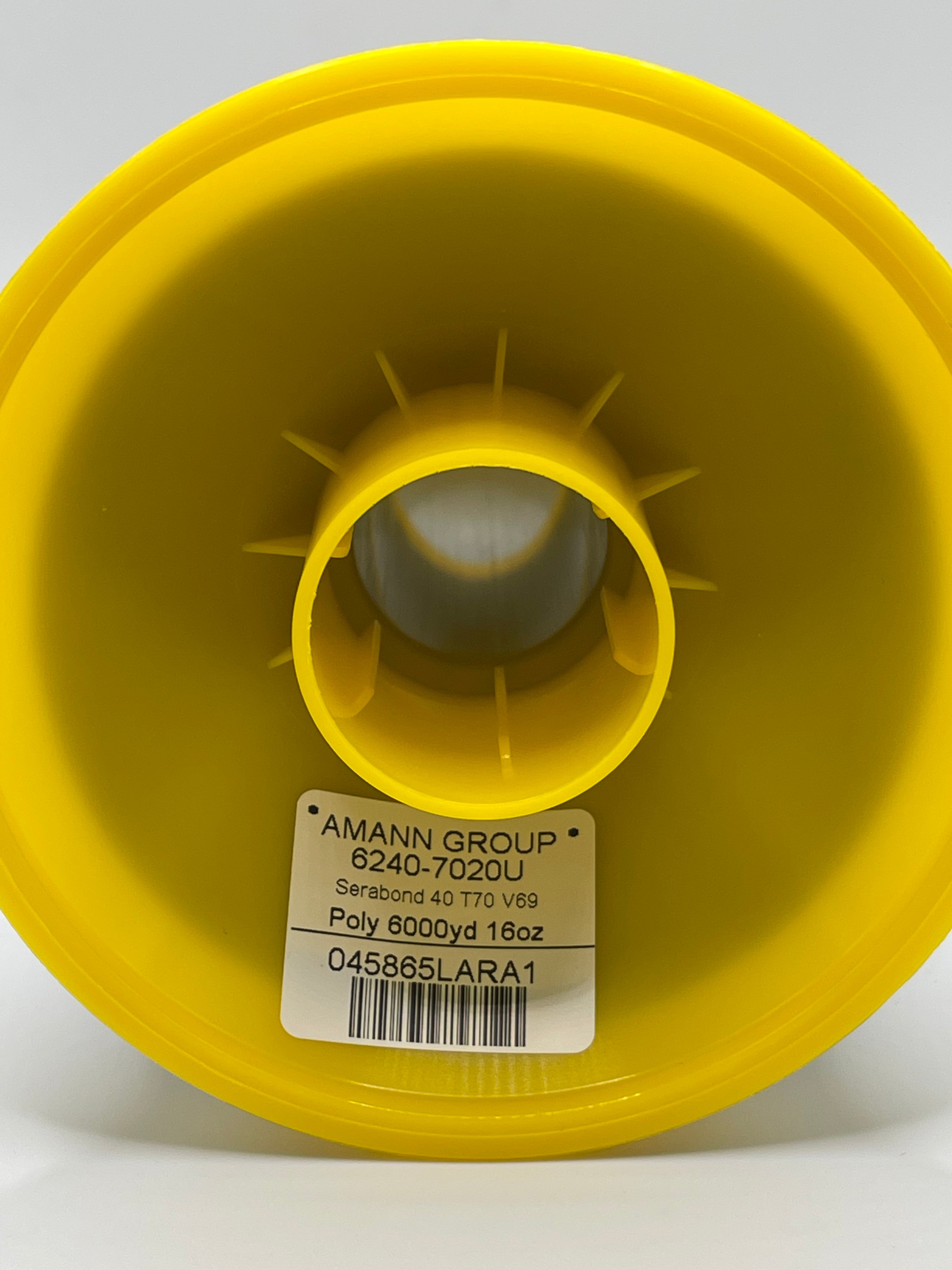 69 Tex 70 Serabond Poly Bonded 1 lb. 6000YD Color 7020U Black