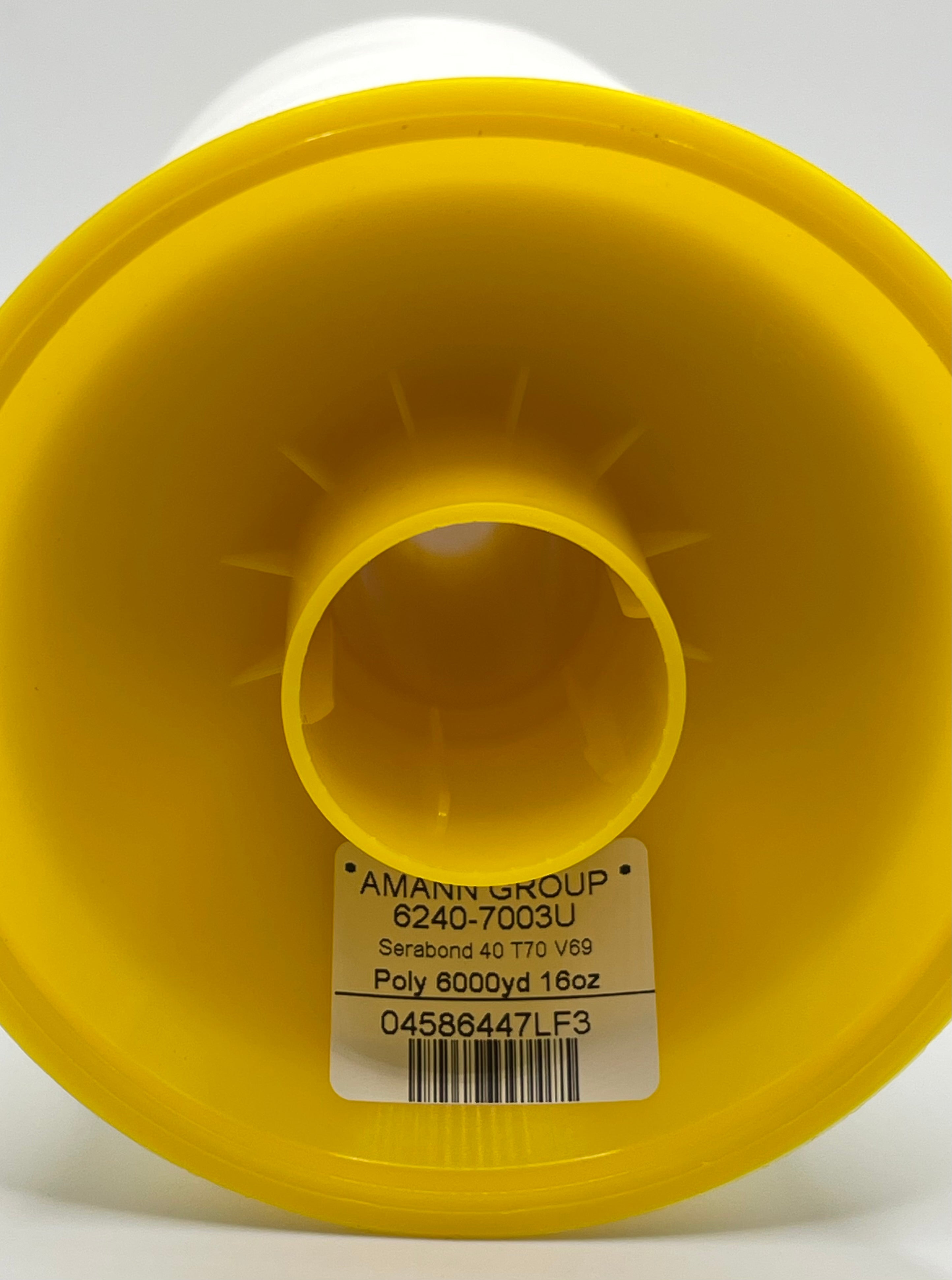 69 Tex 70 Serabond Poly Bonded 1 lb. 6000YD Color 7003U White