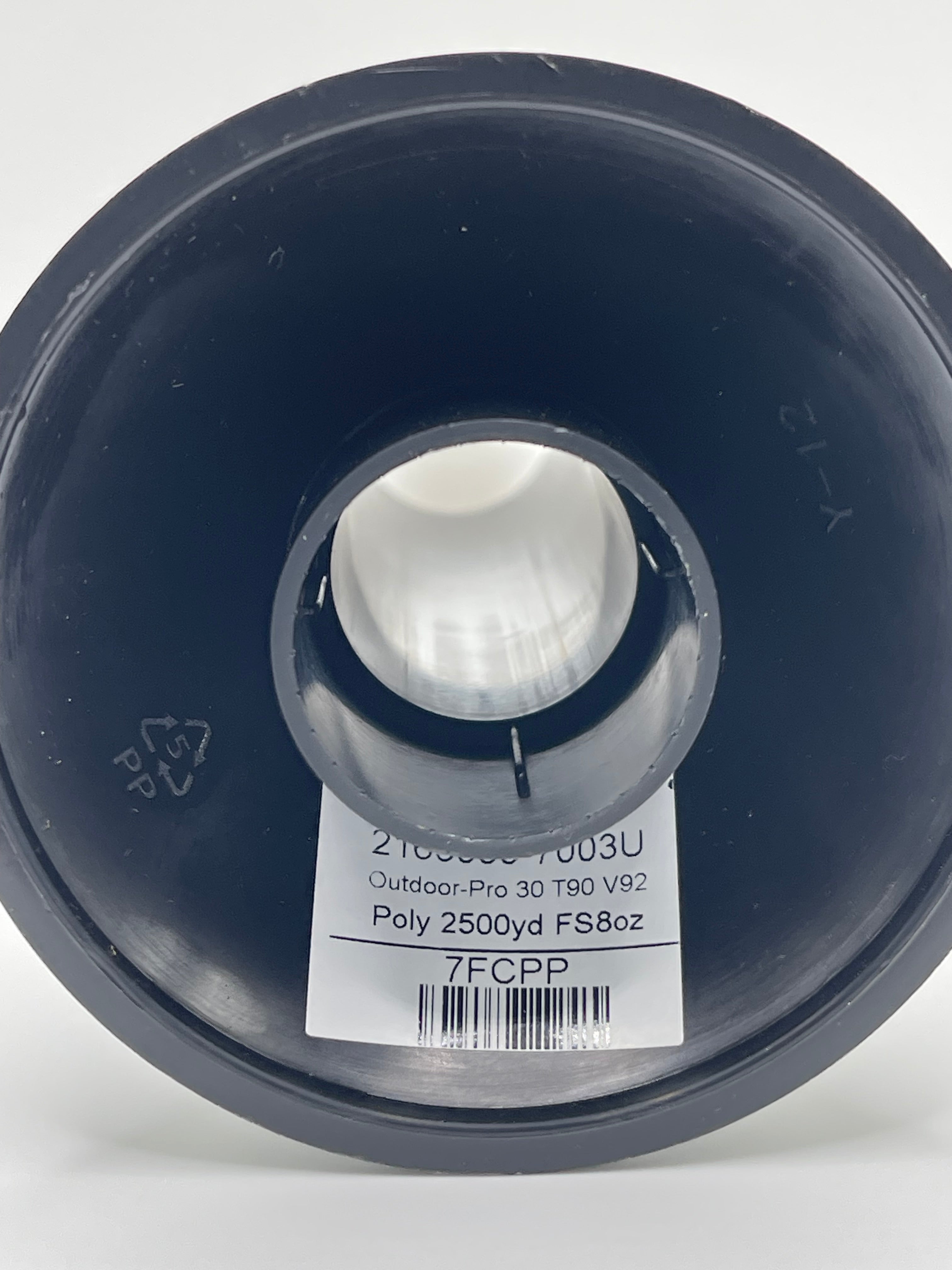 92 Tex 90 Serabond Poly Bonded 1 lb. 6000YD Color 7003U White