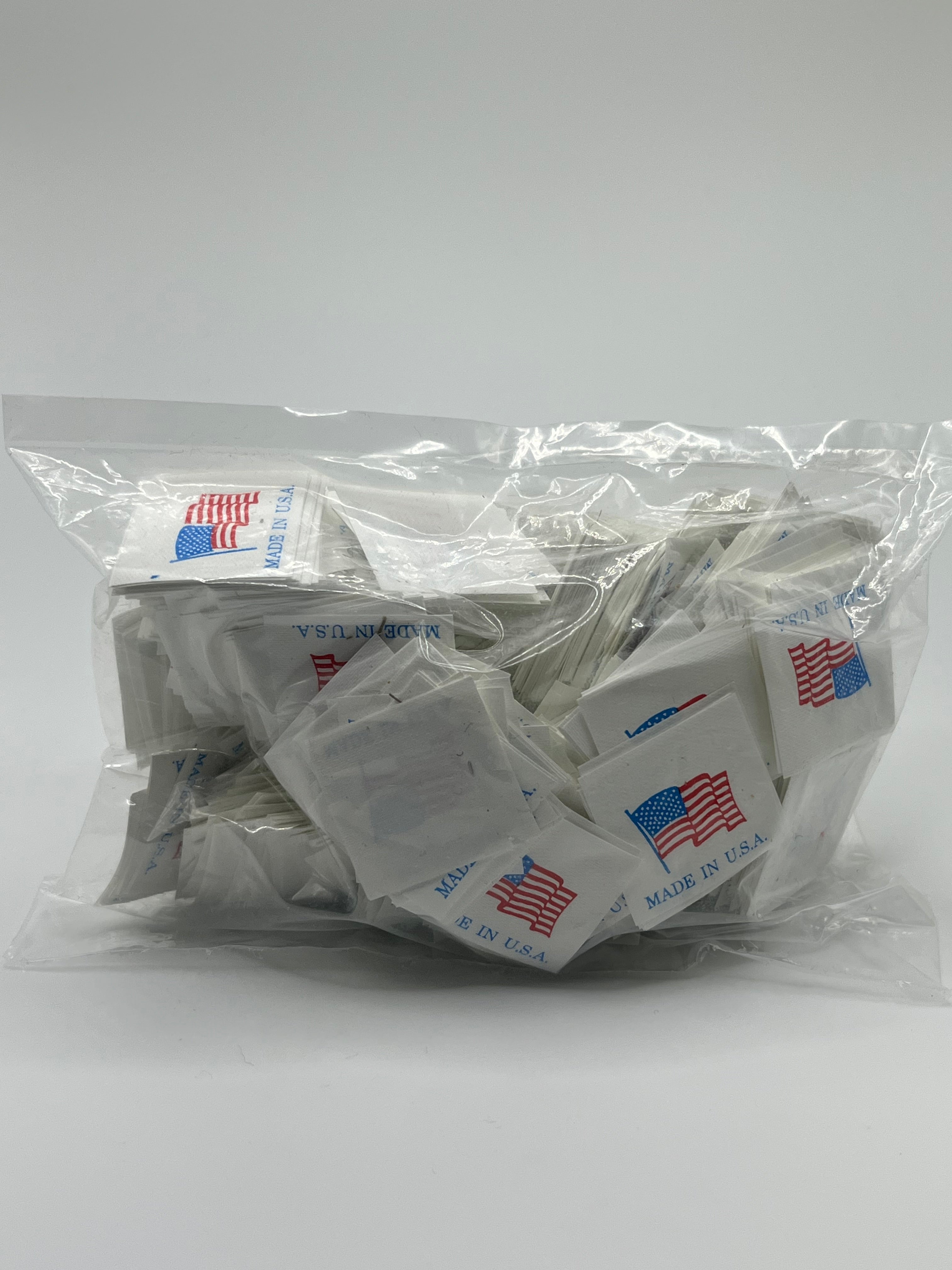 USA Sew on Labels Bag