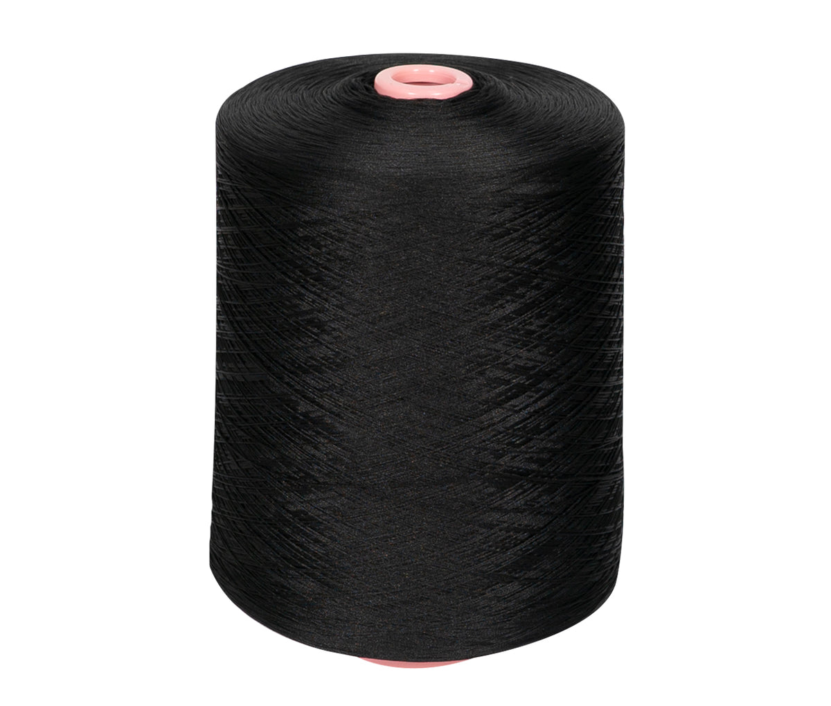Tex 35 Polyester - Textured, Black Sold by the Pound